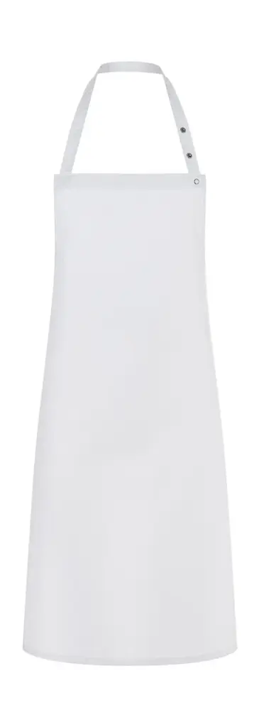 94167 - Bib Apron Press Stud, white