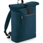 94229 - Recycled Roll-Top Backpack, petrol — productfoto 6