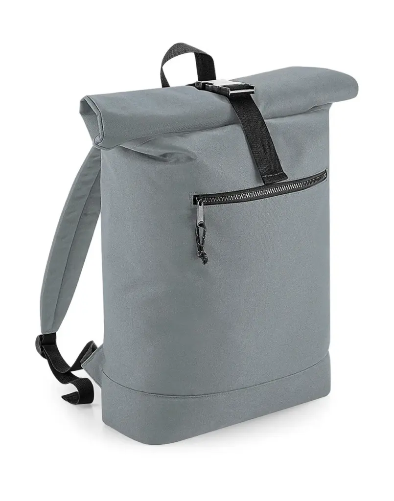 94229 - Recycled Roll-Top Backpack, pure grey — productfoto 2