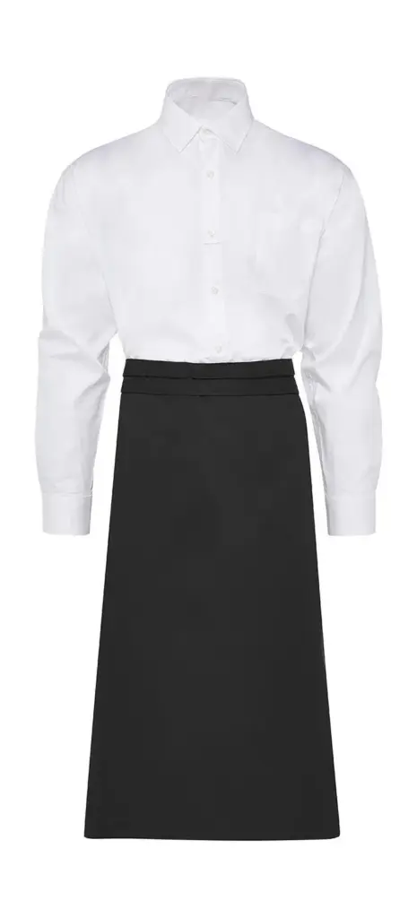94259 - ROME Medium Length Bistro Apron, black — productfoto 3
