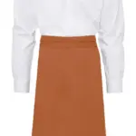 94259 - ROME Medium Length Bistro Apron, burnt orange — productfoto 10