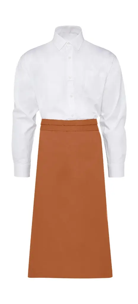 94259 - ROME Medium Length Bistro Apron, burnt orange — productfoto 10