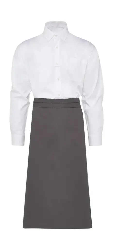 94259 - ROME Medium Length Bistro Apron, grey — productfoto 4