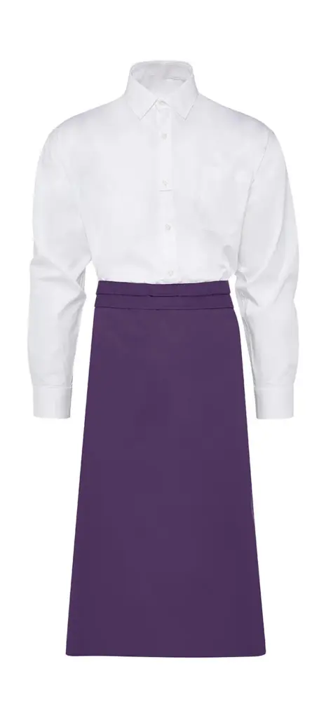 94259 - ROME Medium Length Bistro Apron, purple — productfoto 8