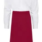 94259 - ROME Medium Length Bistro Apron, red — productfoto 9