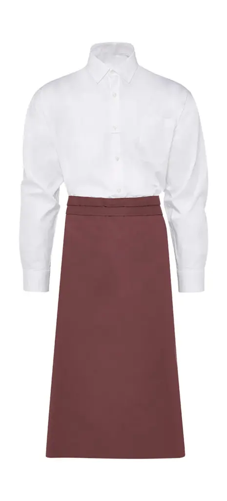 94259 - ROME Medium Length Bistro Apron, terracotta — productfoto 12