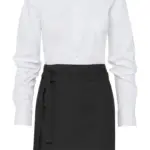 94359 - BRUSSELS Short Bistro Apron, black — productfoto 2