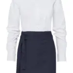 94359 - BRUSSELS Short Bistro Apron, navy — productfoto 4