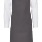 94459 - PARIS Bib Apron, grey — productfoto 3