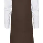 94559 - AMSTERDAM Bib Apron with Pocket, brown — productfoto 11