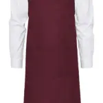 94559 - AMSTERDAM Bib Apron with Pocket, burgundy — productfoto 8