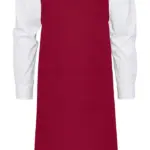 94559 - AMSTERDAM Bib Apron with Pocket, red — productfoto 6