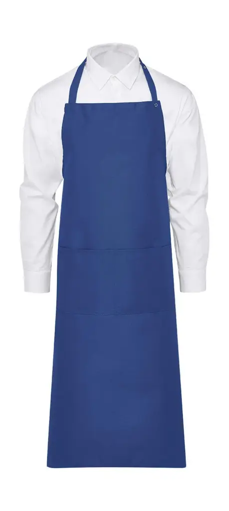 94559 - AMSTERDAM Bib Apron with Pocket, royal — productfoto 5