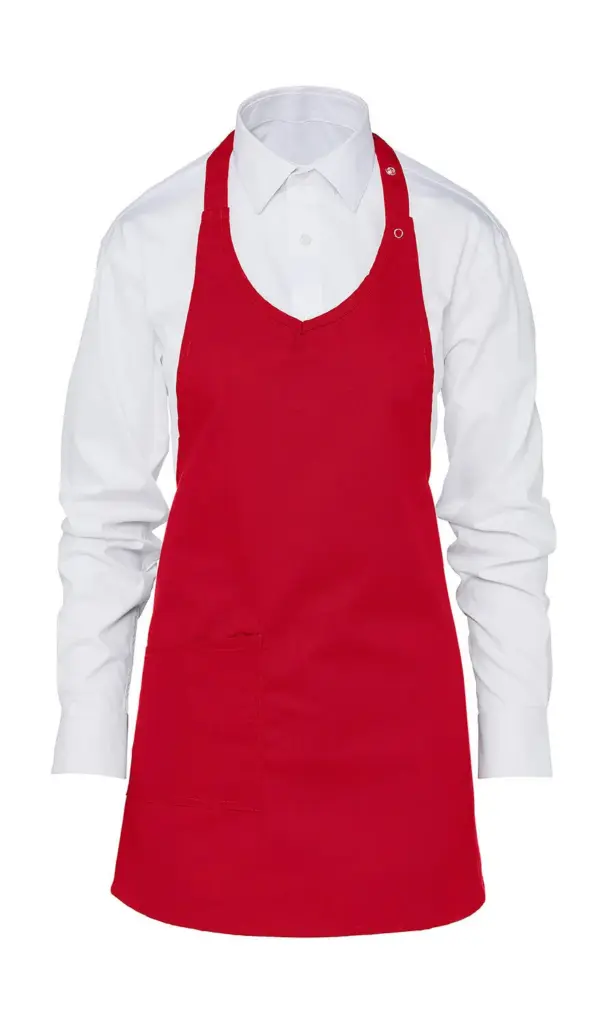 Damen Latzschürze BERN mit Logo-Druck, verstellbar — Produktfoto 4