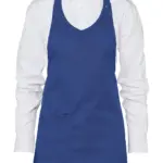 94759 - BERN Women’s Bib Apron, royal — productfoto 3