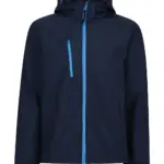94817 - Venturer 3-Layer Hooded Softshell Jacket, navy/french blue — productfoto 5