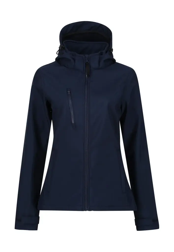 94917 - Women's Venturer 3-Layer Hooded Softshell Jacket, navy — productfoto 4