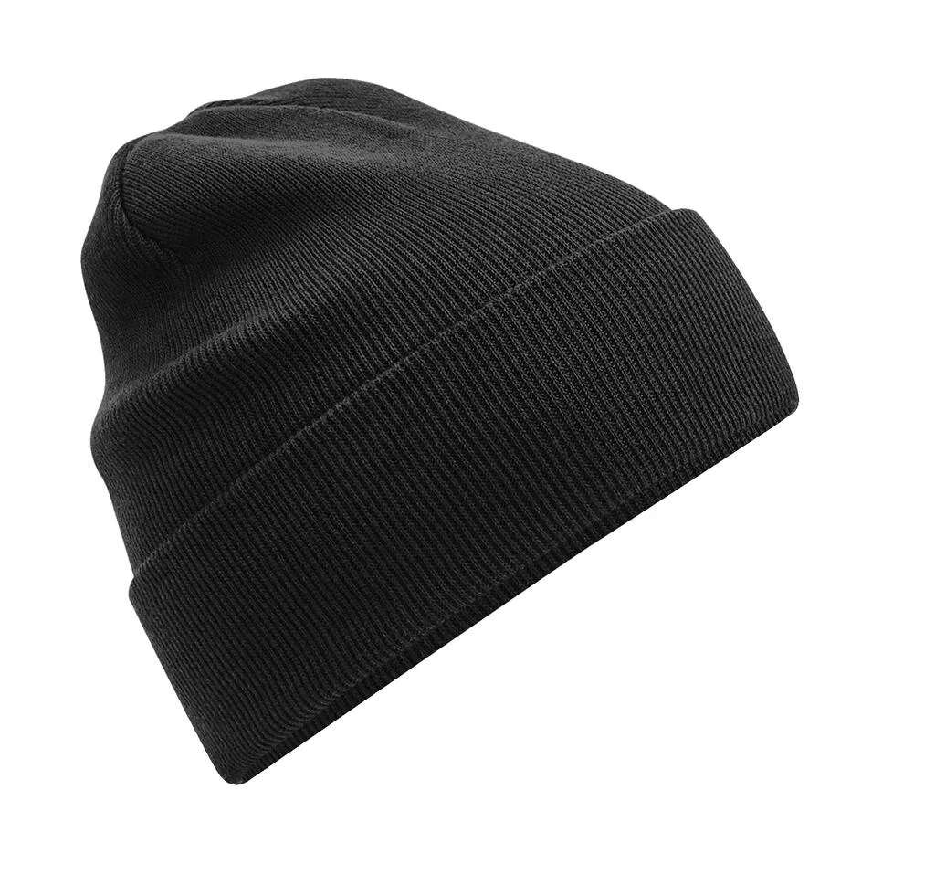 94969 - Organic Cotton Original Cuffed Beanie, black