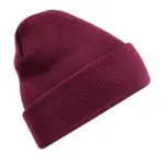 95069 - Recycled Original Cuffed Beanie, burgundy — productfoto 6