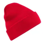 95069 - Recycled Original Cuffed Beanie, classic red — productfoto 5
