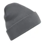 95069 - Recycled Original Cuffed Beanie, graphite grey — productfoto 2