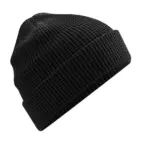 95269 - Organic Cotton Waffle Beanie, black