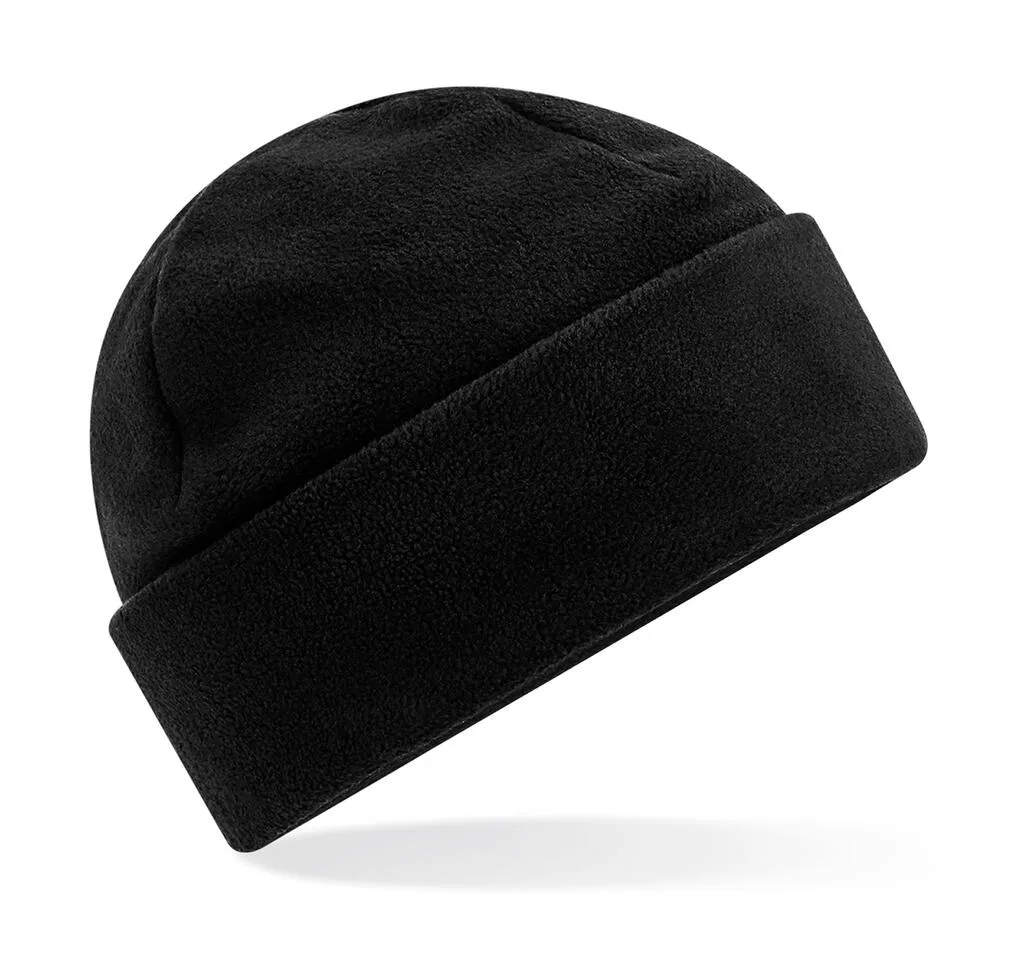 95369 - Recycled Fleece Cuffed Beanie, black