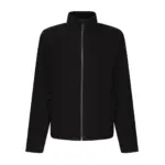 95417 - Honestly Made Recycled Full Zip Microfleece, black