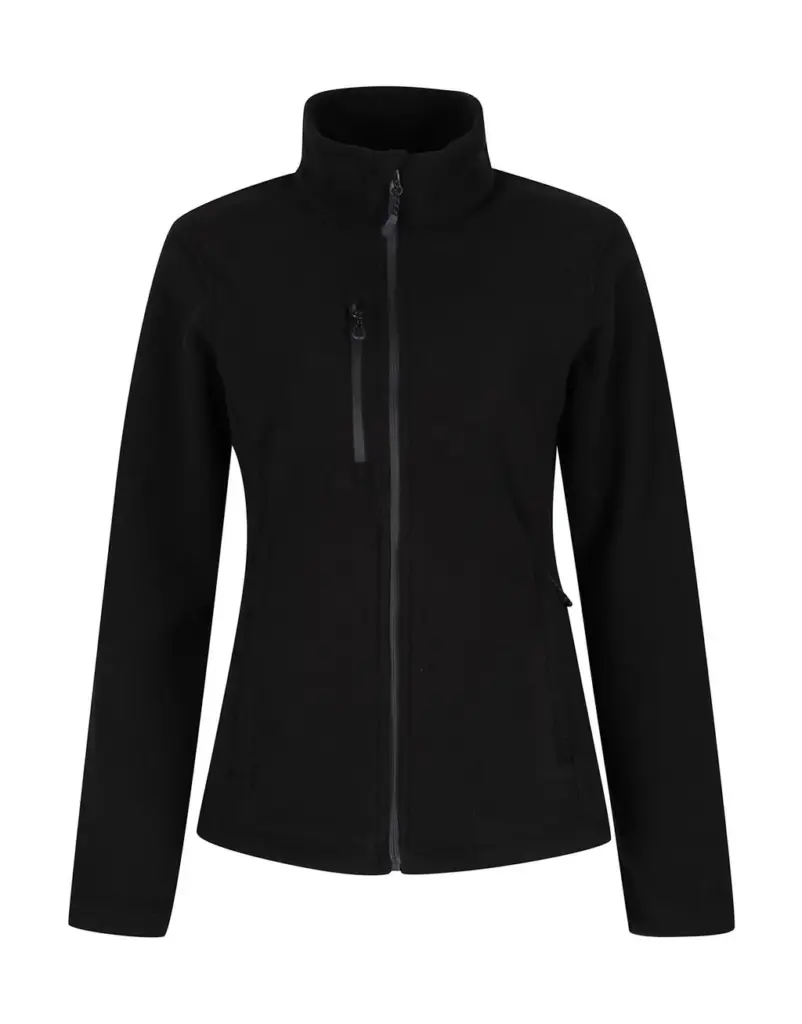 95517 - Women's Honestly Made Recycled Full Zip Fleece, black