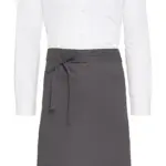 95759 - ROME - Medium length Bistro Apron with Pocket, grey — productfoto 4