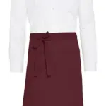 Bistroschürze mit Tasche bedruckbar recycelt 75 cm — Produktfoto 7
