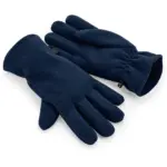 95869 - Recycled Fleece Gloves, french navy — productfoto 2