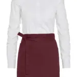 Bistro-Schürze mit Tasche bedruckbar kurz 55x45cm — Produktfoto 3