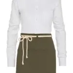 Kordel Bistroschürze mit Tasche bedruckbar 65 cm — Produktfoto 5
