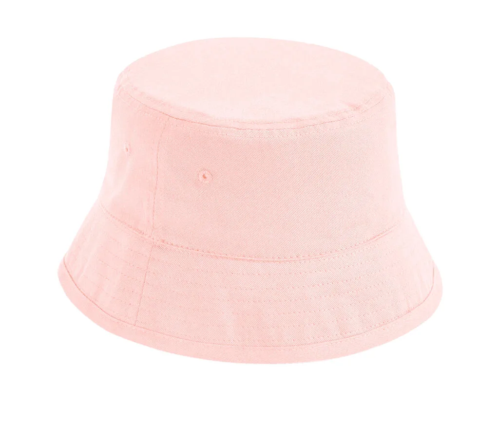 963_69_428_f-2022_01jpg - Hidalgo 96369 - Junior Organic Cotton Bucket Hat, powder pink — productfoto 3