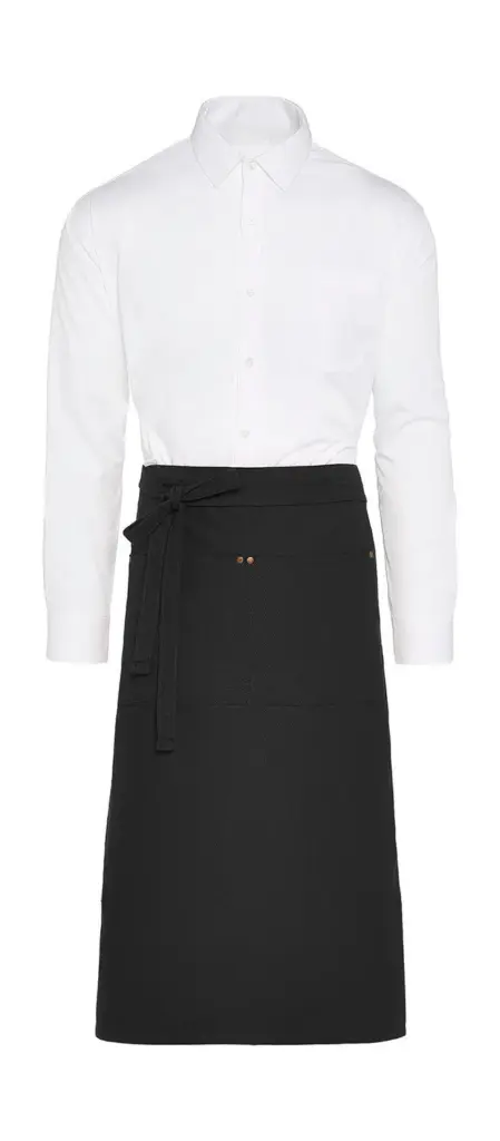 Bistroschürze mit Tasche bedruckbar 80x100 cm — Produktfoto 2