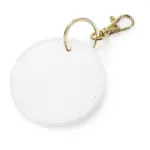 96529 - Boutique Circular Key Clip, soft white