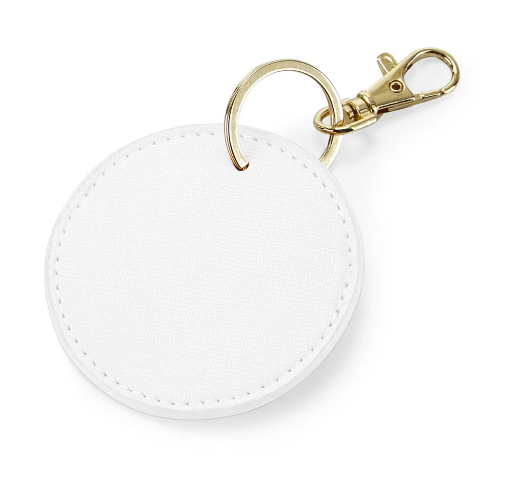 96529 - Boutique Circular Key Clip, soft white