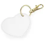 96629 - Boutique Heart Key Clip, soft white