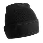96669 - Recycled Original Patch Beanie, black