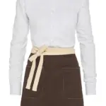Bistroschürze mit Tasche bedruckbar Kontrast 70x100cm — Produktfoto 8