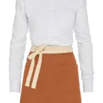 Bistroschürze mit Tasche bedruckbar Kontrast 70x100cm — Produktfoto 5