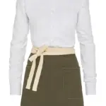 Bistroschürze mit Tasche bedruckbar Kontrast 70x100cm — Produktfoto 7