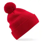 96769 - Organic Cotton Snowstar® Beanie, classic red — productfoto 3