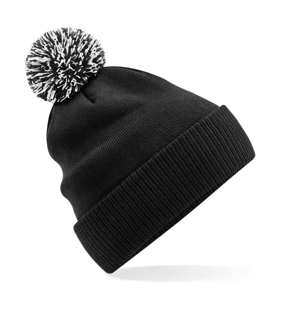 96869 - Recycled Snowstar® Beanie, black/white