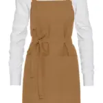 Latzschürze mit Tasche bedruckbar Baumwolle 240g/m² — Produktfoto 9