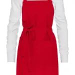 Latzschürze mit Tasche bedruckbar Baumwolle 240g/m² — Produktfoto 7