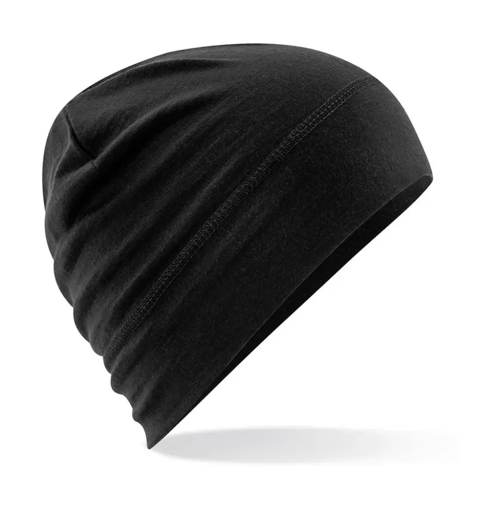 96969 - Merino Beanie, black