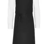 97159 - PARIS - Recycled Bib Apron, black — productfoto 3