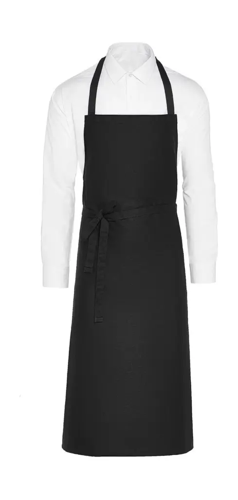 97159 - PARIS - Recycled Bib Apron, black — productfoto 3